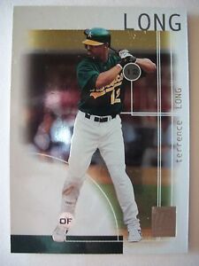 2002 TOPPS RESERVE PARALLEL TERRENCE LONG # 32  OAKLAND        BOX53