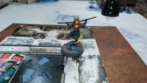 Tiefling Monk 40mm Fantasy/RPG/DnD painted miniature - Picture 1 of 3