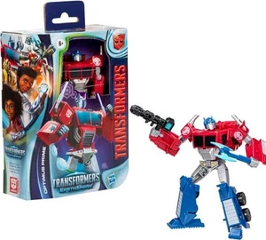 Transformers Toys EarthSpark Deluxe Class Optimus Prime, 12.5-cm Action Figure, - Picture 1 of 8