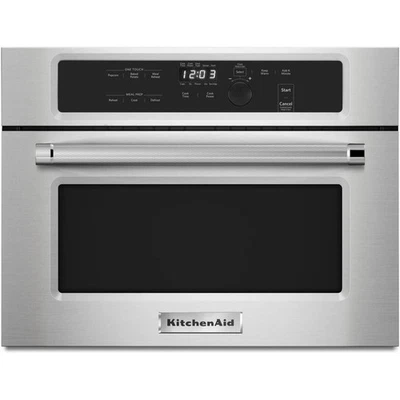 KitchenAid KMBS104ESS 24 Inch Built-In Microwave Oven with 1.4 cu. ft. Capacity - Image 1 of 4