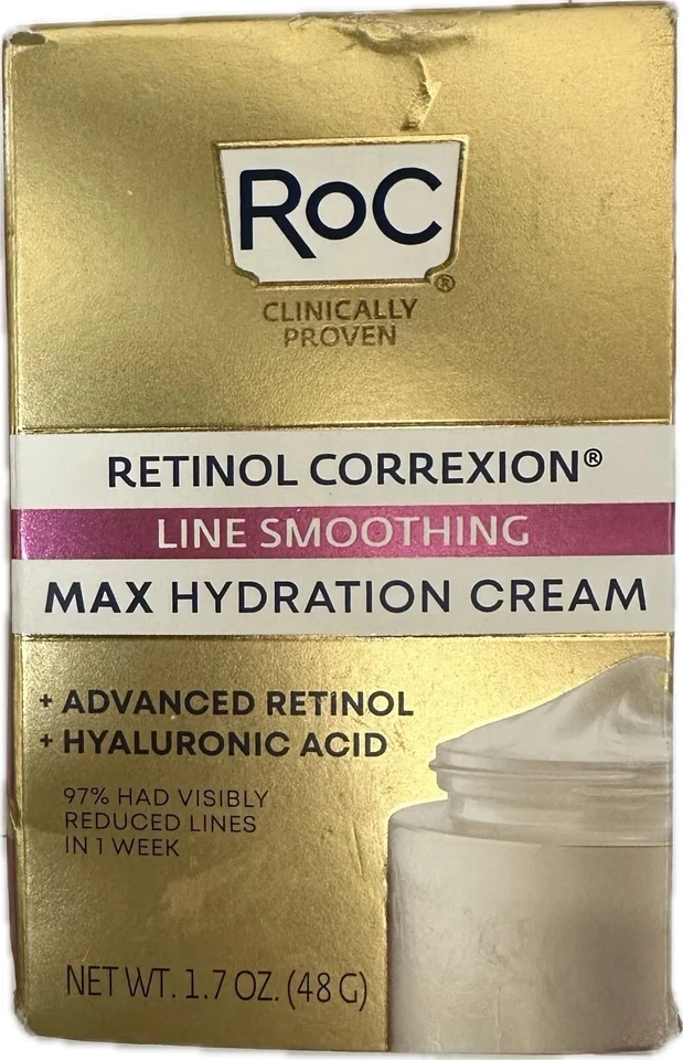 Crema hidratante RoC Retinol Correxion Line suavizante máxima 1,7 oz sin fragancia Foto 1 de 1