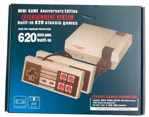 MINI GAME Anniversary Edition ENTERTAINMENT SYSTEM built-in 620 Classic Games - Picture 1 of 4