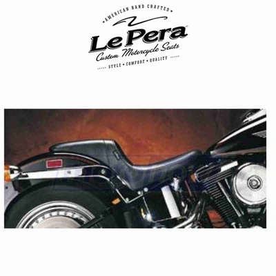 Le Pera Daytona Sport Seat for 1986-1999 Harley Davidson FXSTC Softail li - Image 1 of 4