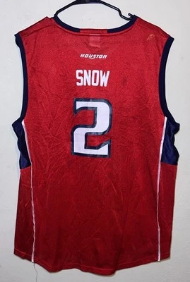 Houston Comets Jersey WNBA Basketball Reebok Michelle Snow #2 Women's XL Red - Image 1 of 4