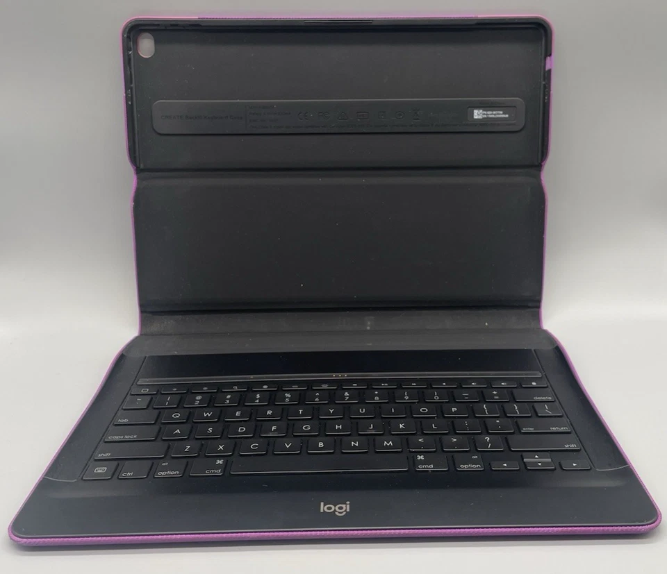 Logitech Create Backlit Keyboard Case for iPad Pro 12.9" - Purple - Used - Image 1 of 4