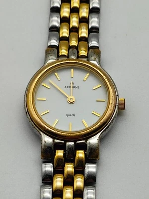 Junghans Damen Armbanduhr | Quartz | Zweifarbiges Gliederarmband | 47/0306 #091 - Bild 1 von 4