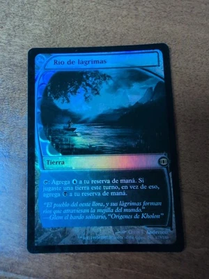 MTG Magic the Gathering Spanish River of Tears Future Sight Foil Card - Image 1 of 4