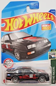 Hot Wheels ‘87 Ford Sierra Cosworth 33/250 Retro Racers 1/10 New on Blister Card - Picture 1 of 3