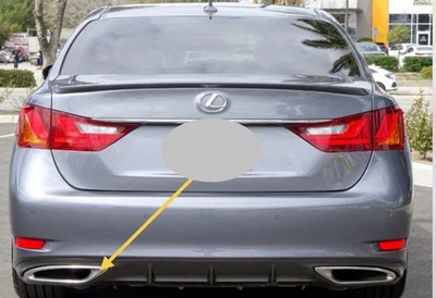 Lexus GS350 GS450H 2013-15 escape trasero izquierdo conducto cola OEM 52107-30160 Foto 1 de 4