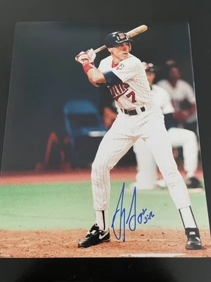 Gêmeos Greg Gagne assinado 8x10 com certificado de autenticidade - Imagem 1 de 4