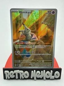 Pokémon TCG Mimikyu 075 S&V: Paldean Fates ETB Black Star - Picture 1 of 2