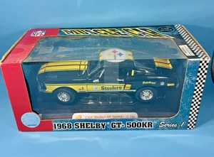 1968 Shelby GT-500KR Steelers 1:24 Muscle Car Series 1 Fleer Collectibles Neu in OVP - Bild 1 von 5