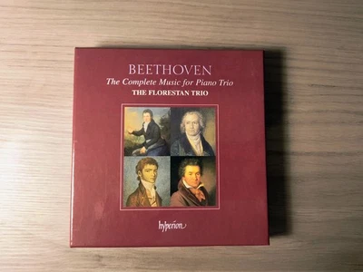 BEETHOVEN Complete Music for Piano Trio FLORESTAN TRIO  HYPERION 4CD set - Image 1 of 3