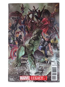 Marvel Legacy #1 Alex Ross 1:50 Color Variant 2017 Comic Raw High Grade Copy - Bild 1 von 24