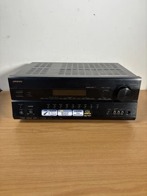 Onkyo TX-SR607 AV Receiver Amplifier Black Genuine FAULTY HDMI SPARES PARTS - Image 1 of 4