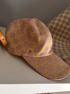 Gucci Cap Rosa/gelb-wie neu - Bild 1 von 9