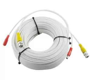 CABLE SIAMÉS PREFABRICADO 100 FT PARA CÁMARA CCTV - Imagen 1 de 1