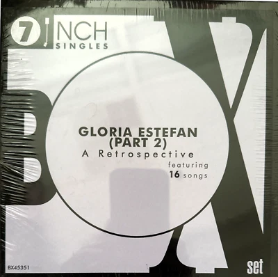 Gloria Estafan Vol 2 - Best Of - 7" Singles Box-Set - 8 singles - (New & Sealed) - Image 1 of 4