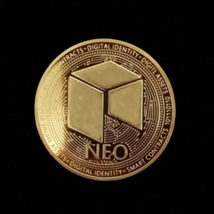 NEO | Smart Economy 2018 | Cryptocurrency | Gold Plated Coin - Picture 1 of 3