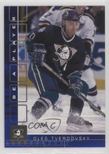 2001-02 ITG Be A Player Memorabilia Sapphire /100 Oleg Tverdovsky #87