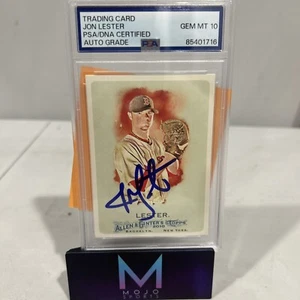 Jon Lester 2010 Topps Allen And Ginter Auto PSA 10 - Picture 1 of 1
