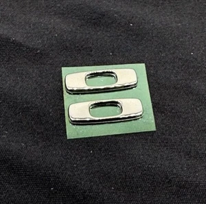 Oakley Holbrook Chrome Icon Replacement Logo Set Sunglasses/Frames (Authentic) - Picture 1 of 2