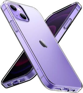 iPhone 13 mini Hülle Silikon Schutzhülle Durchsichtig Slim Fit Case Transparent