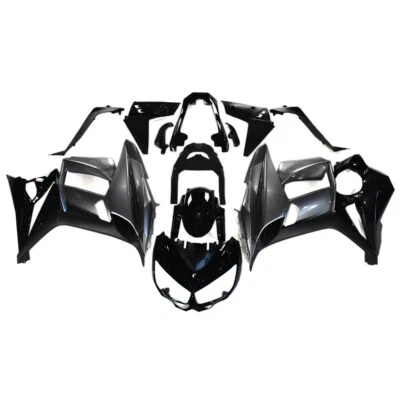 Kit de carenado para Kawasaki Z1000SX Ninja 1000 2010-2015 ABS plateado negro carrocería Foto 1 de 4