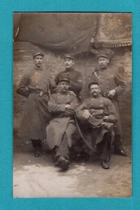 Photo militaires Soldats guerre 14-18 3éme Régiment ? à identifier / CPA /Re - Picture 1 of 2