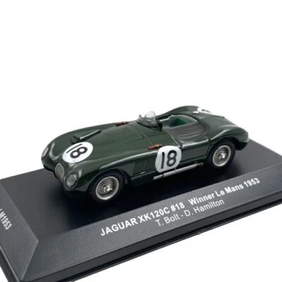 Modellino Auto Ixo 1/43 Jaguar XK120C Bolt-Hamilton #18 Winner Le Mans 1953 - Immagine 1 di 4