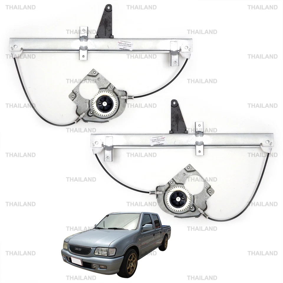 Fits Isuzu Dragon TFR 1997 - 02 Front Pair Power Electric Window Regulator - Image 1 of 4