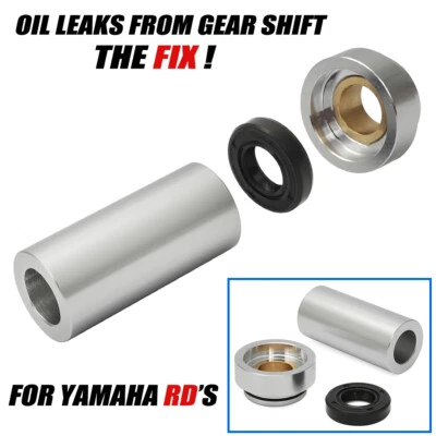 For Yamaha RD 250 350 400 Gear Change Shift Oil Seal Leak Fix RD Air Cooled NOS - Imagen 1 de 4