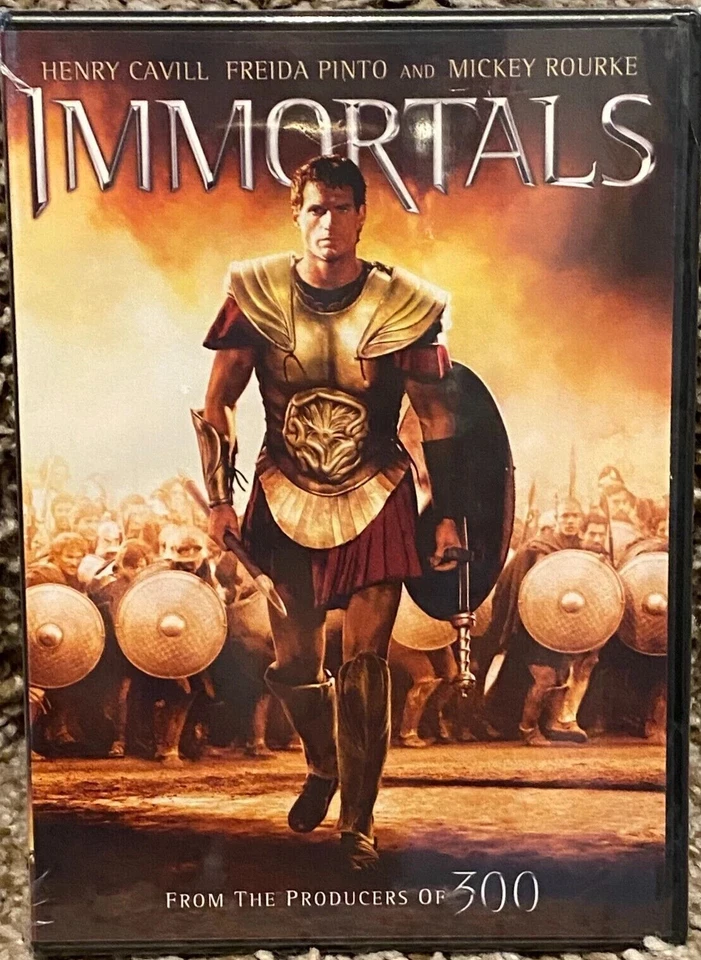 M8 {New Sealed} IMMORTALS Dvd Movie MICKEY ROURKE Henry Cavill FREIDA PINTO - Image 1 of 1