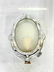 Paratia vintage vecchia retrò alluminio ovale soffitto parete luci ponte - Foto 1 di 13