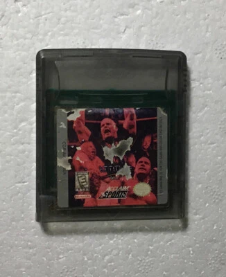 WWF Attitude (Nintendo Game Boy Color, 1999) Limpio Foto 1 de 3