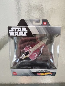 HOT WHEELS STAR WARS STARSHIP SELECT #32 Obi-Wan Kenobi Jedi Starfighter NEU  - Bild 1 von 4