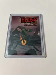 HA-i HELLBOY * ANIMATED SWORD OF STORMS INTERNET PROMO TRADING CARD HAi INKWORKS - Picture 1 of 2