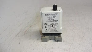 Macromatic Time Delay Relay .2-2 Seconds Off Delay TR-51622- 03T9 - Picture 1 of 8