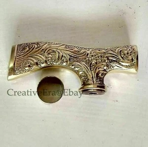 Cabeza de latón de lujo con mango de latón para bastón estilo bastón regalo - Imagen 1 de 4