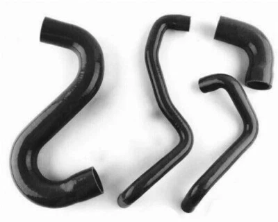 For Ford Mustang GT 2015 2016 2017 2018 2019 Silicone Radiator Hose - BLACK - Image 1 of 4