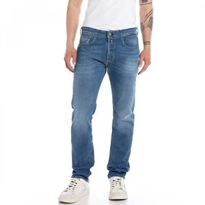 Replay Rocco Comfort Fit Mid Blue Washed Denim Jeans MA1005 685 636 009 - Bild 1 von 7