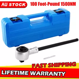3/4" NEW Torque Wrench 1100ft-lb Heavy Duty Torque Multiplier Wrench Tool Kit - Picture 1 of 16