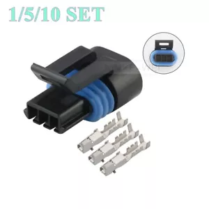 Kit de enchufe conector impermeable hembra sensor de posición de acelerador GM Delphi de 3 pines - Imagen 1 de 2