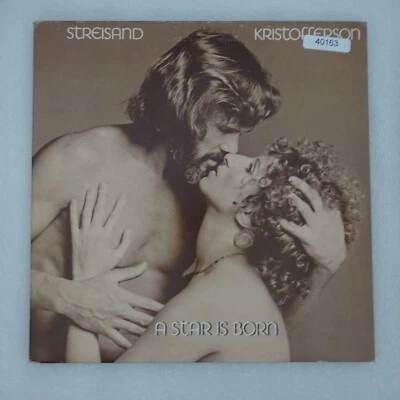 Barbra Streisand And Kris Kristofferson A Star Is Born LP Vinyl Record Album - Image 1 of 4
