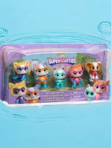 Juego de 5 mini figuras Disney Junior SuperKitties Hero Squad - Imagen 1 de 4