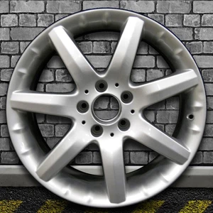 Fine Bright Silver OEM Factory Front Wheel for 2001-2005 Mercedes C230 - 17x7.5 - Picture 1 of 3