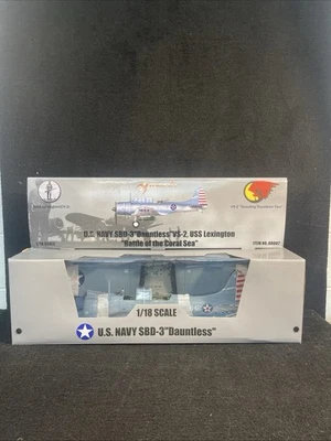 Merit 21st century toys BBI Elite Force 88002 1:18 SBD-3 Dauntless VS2 US Navy - Image 1 of 4