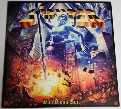 Stryper - God Damn Evil Sealed Vinyl LP Record Silver Limited Ed. 2018 Frontiers - Image 1 of 2