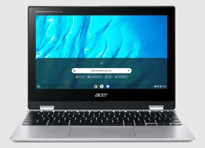 ACER 11.6" Touchscreen Convertible Spin 311 Chromebook Laptop, Silver - Image 1 of 4