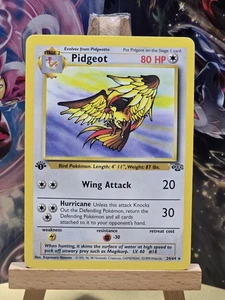Pokémon TCG Karte Pidgeot Dschungel 24/64 Regular 1. Edition Rare NM - Bild 1 von 2